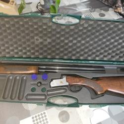 Fusil superpos&eacute; Fair premier 12/76 double d&eacute;tente