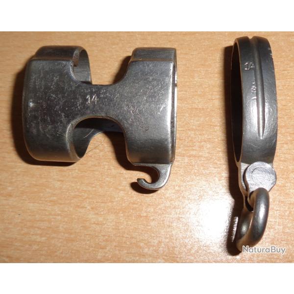 lot d'un embouchoir et une grenadi�re pour fusil G 98