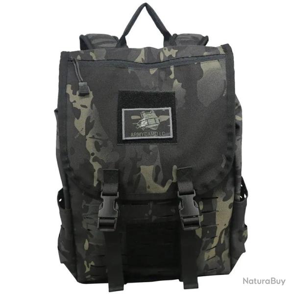 Sac � dos grande capacit� LQARMY 40L - Multicam noir