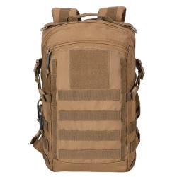Sac &agrave; dos tactique syst&egrave;me Molle LQARMY - Marron