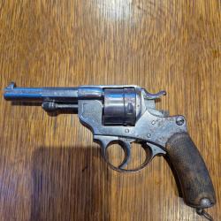 Revolver d'ordonnance fran&ccedil;ais Chamelot-Delvigne mod&egrave;le 1873 - 11 mm - Manufacture de Saint-&Eacute;tienne