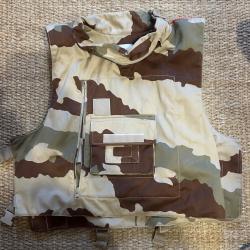Gilet pare-&eacute;clats type F2 TTA camouflage d&eacute;sert DAGUET
