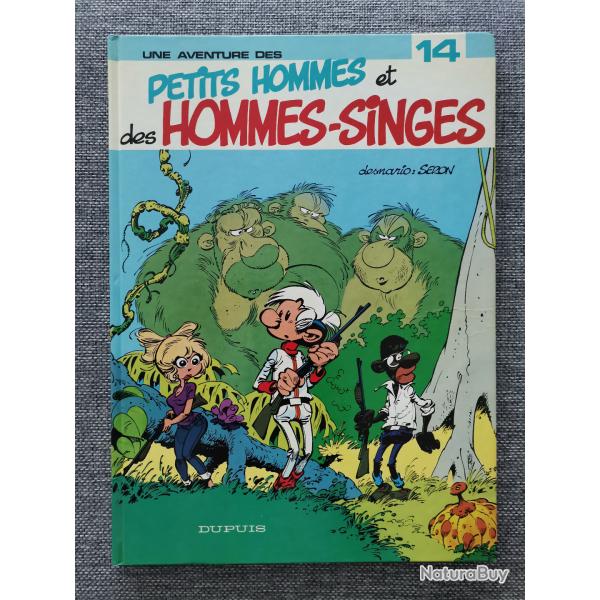 BD Petits Hommes et des Hommes-Singes no 14 1�re �dition 1983