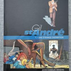 BD Gil St Andr&eacute; 1 Une &eacute;trange disparition Jean-Charles Kraehn