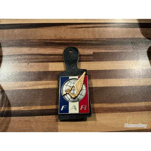 Insigne / Pucelle �tat-Major FAR Force d'Action Rapide - Arthus Bertrand G 3158 - Sur cuir