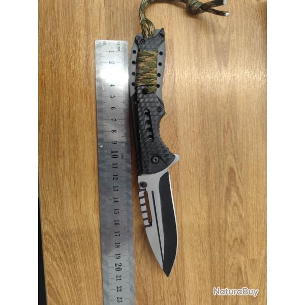 Couteau de chasse pliable 21 cm