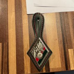 Insigne / Pucelle Direction du Mat&eacute;riel de Djibouti - Drago Paris G 3816 - Sur cuir