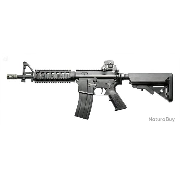 REPLIQUE LONGUE 6MM MAS CQBR GBBR NOIRE - AIRSOFT