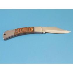 Couteau Pliant Rite Edge Lame Acier Inox Manche Pakkawood Marron Lockback CN2108264
