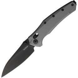 Couteau Kershaw Bareknuckle Lame Acier CPM MagnaCut Manche Aluminium Gris DuraLock Made In USA