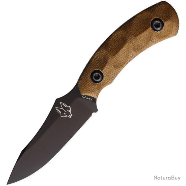 Couteau Fixe Southern Grind Jackal Pup Lame Acier 8670M Manche Micarta Tan �tui Kydex Made In USA