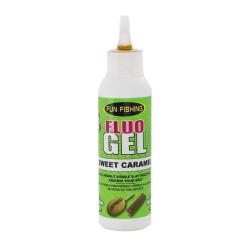 Fluo Booster Gel Fun Fishing 125ml Sweet Caramel