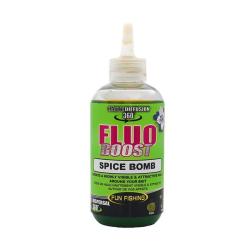Additif Liquide Fun Fishing Fluo Boost - Attractant Fluorescent pour Amorce, Pellets et App&acirc;ts Spice