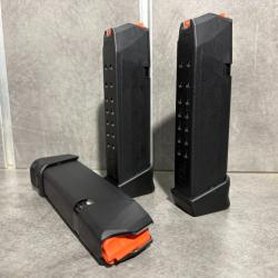 Chargeur GLOCK 17 / 34 / 45 / 47 Gen 5 (17 + 2 coups) Vendu &agrave; l'unit&eacute;.