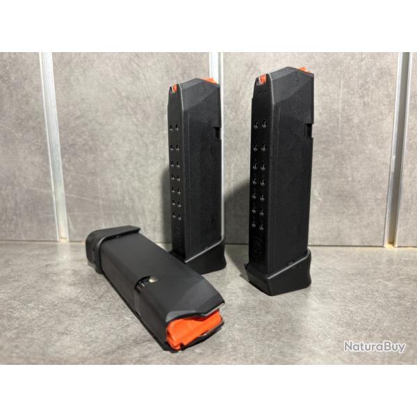 Chargeur GLOCK 17 / 34 / 45 / 47 Gen 5 (17 + 2 coups) Vendu � l'unit�.