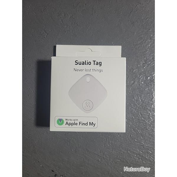 NEUF - SUALIO TAG - TRACEUR APPLE FIND MY - SP�CIAL OUTDOOR, CHASSE