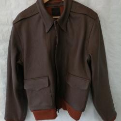 Blouson Pilote cuir mod&egrave;le A2 Fivestar Leather Taille 48 US ou 2 XL Fr