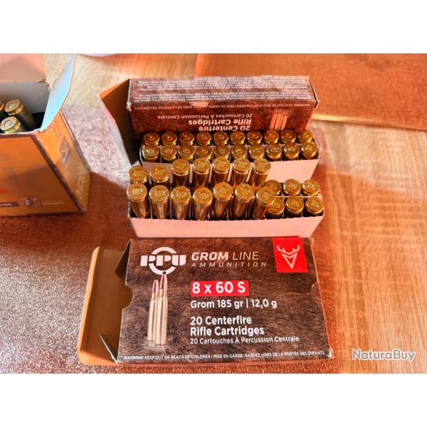 Cartouche 8x60 s