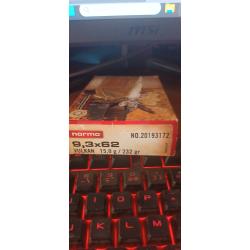vend une boite de ballle 9.3x62 plus 6 balles en tout 26 balles