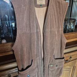 Joli Gilet LE CHAMEAU Saint hubert maronTaille S