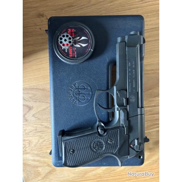 Beretta � plomb gaz CO2 Vend pistolet de marque beretta � gaz � plomb fourni avec sa bo�te