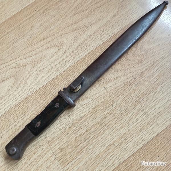 Ba�onnette Mauser 1937 contrat Portugais.