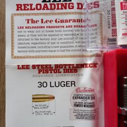 Vends jeu d outils LEE 30 LUGER neuf