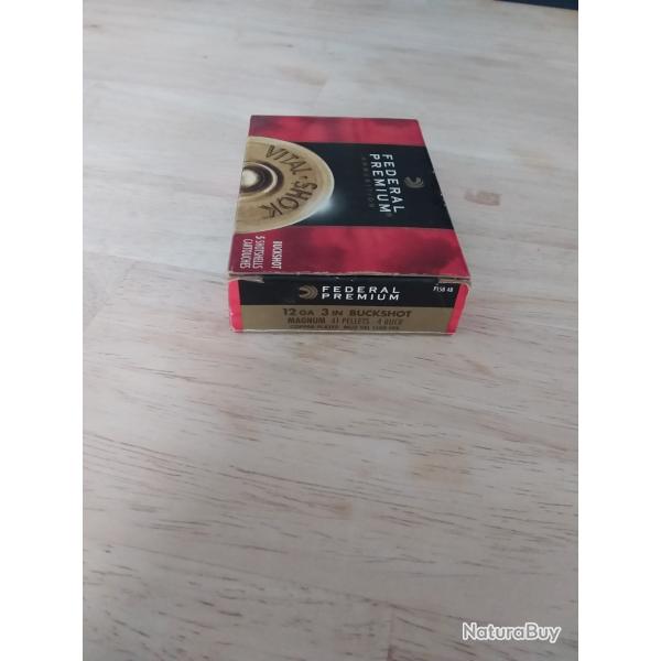 Federal premium Vital Shok Buckshot 12/76 41 pellets num�ro 4
