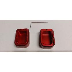Talon de chargeur +2 pour Glock - Rouge - TONI SYSTEM