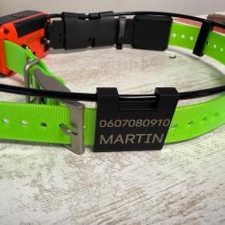6 attaches antenne grav&eacute;e Garmin Tt15
