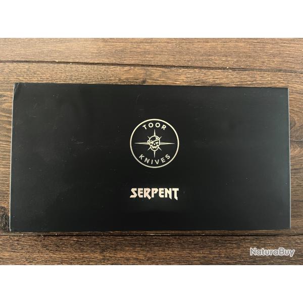 TOOR Knives Serpent T FDE