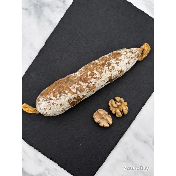 Saucisson sec aux noix sans nitrites 260g