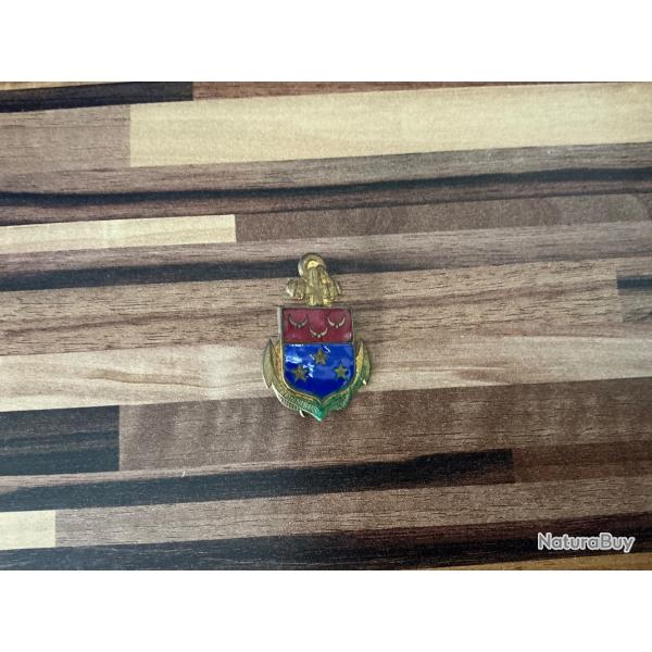 Rare insigne Marine Coloniale - Intendance AOF Dakar Cap Vert "Cornibus" - Drago B�ranger D�pos�