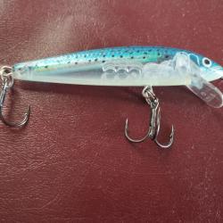 poisson nageur RAPALA 7cm bille &agrave; l'int&eacute;rieur NEUFJAMAIS UTILISE