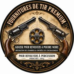 Graisse pour chambres de revolvers &agrave; poudre noire - 150 g - Cent am&eacute;ricain inclus