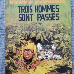 BD Buddy Longway no 3 Trois hommes sont pass&eacute;s par Derib 1983