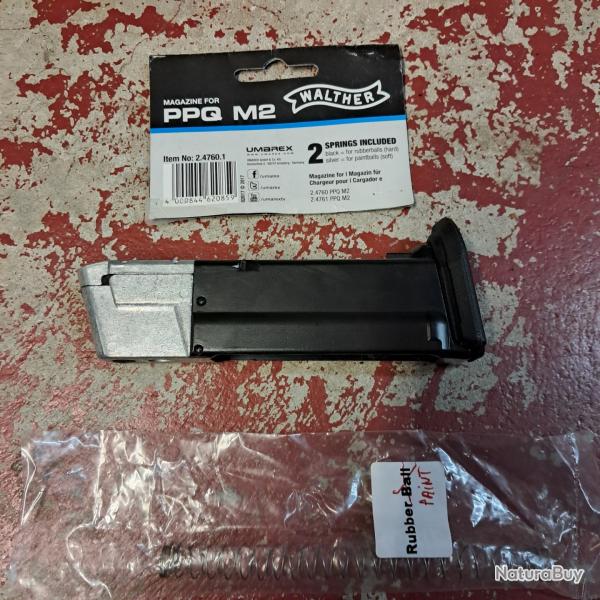 Chargeur pour Walther PPQ m2 version T4E Umarex
