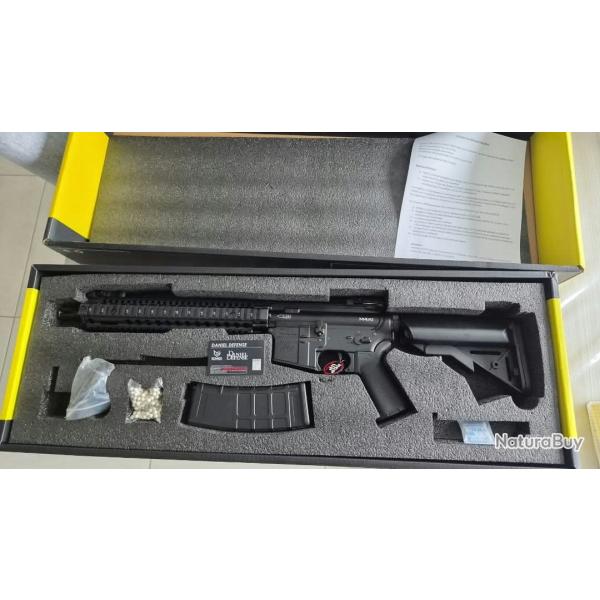 M4A1 cyma platinium gen2 eshooter 12"Emg license Daniel defense