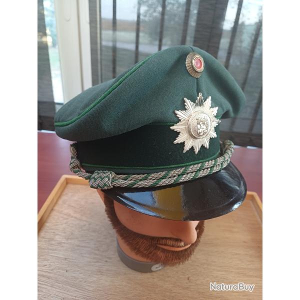 Ancienne casquette police allemande (RFA) 1970 - Rh�nanie-Palatinat - Alkero
