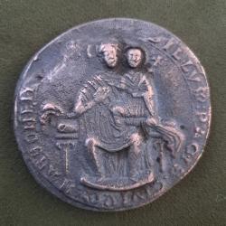 Ancienne m&eacute;daille bronze