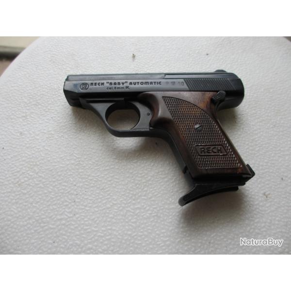 Pistolet A blanc Marque RECK 8 MM