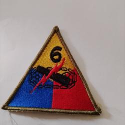 patch 6 division blind&eacute;e US
