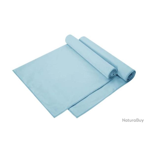 Serviettes de sport 2 pc Bleu 140 x 70 cm