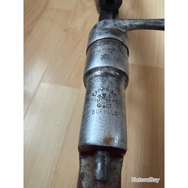 Carabine Buffalo 9mm flobert fonctionnelle � restaurer