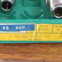 Jeux d'Outils LYMAN en 45 ACP