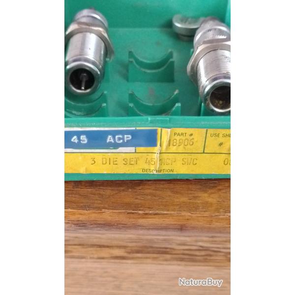 Jeux d'Outils LYMAN en 45 ACP