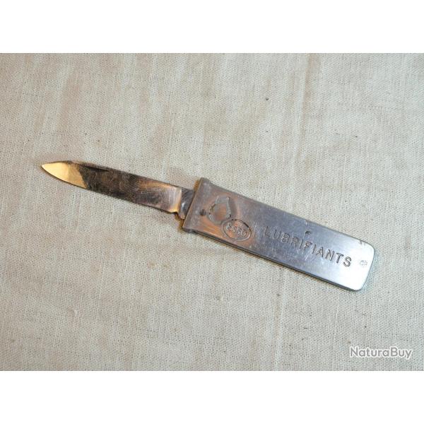 AUTOMOBILIA - rare Canif lubrifiants ESSO - ref CAB25CNR020