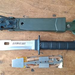 Survival EXPLORA KIT KNIFE, complet et neuf d'ancien stock, COLLECTOR !!
