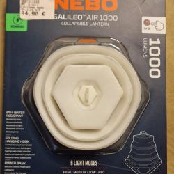 Lampe NEBO GALILEO AIR 1000 lumens - HILMAR SUPER DESTOCK !!!