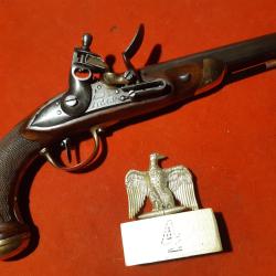 RARE PISTOLET d'OFFICIER Mod&egrave;le 1811